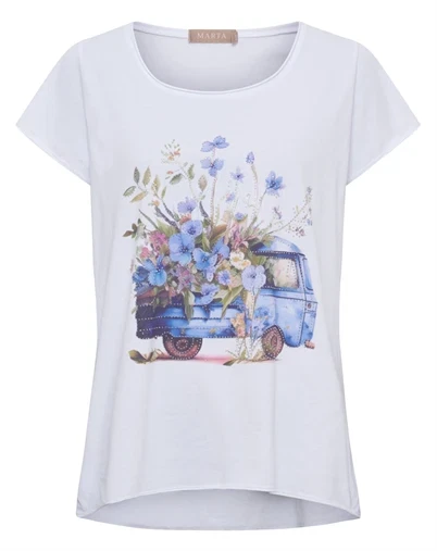 Marta du Chateau - MDCMarie T-Shirt - Jeans 